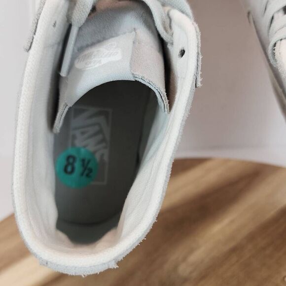 Vans Sk8-Hi Tapered Stackform Sneakers Men's 8.5 / Women's 10 Gray Suede - Picture 9 of 11